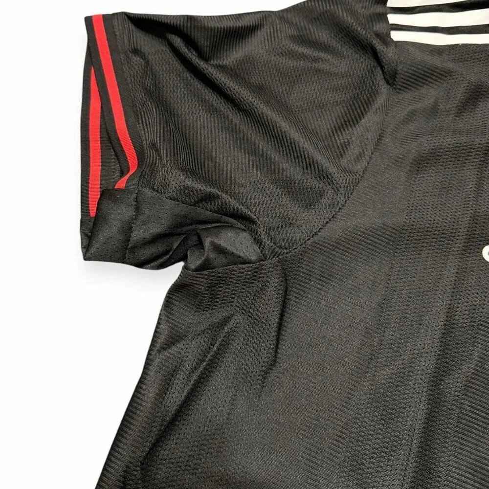 Adidas DC United 2022-23 Authentic Home Jersey Black H47822 Mens size XL New (b)